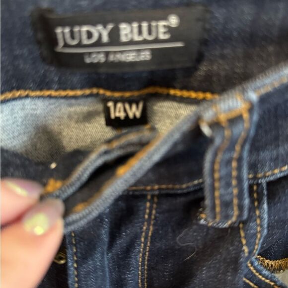 Judy Blue Skinny Jeans Blue Classic Fit - Picture 2 of 5